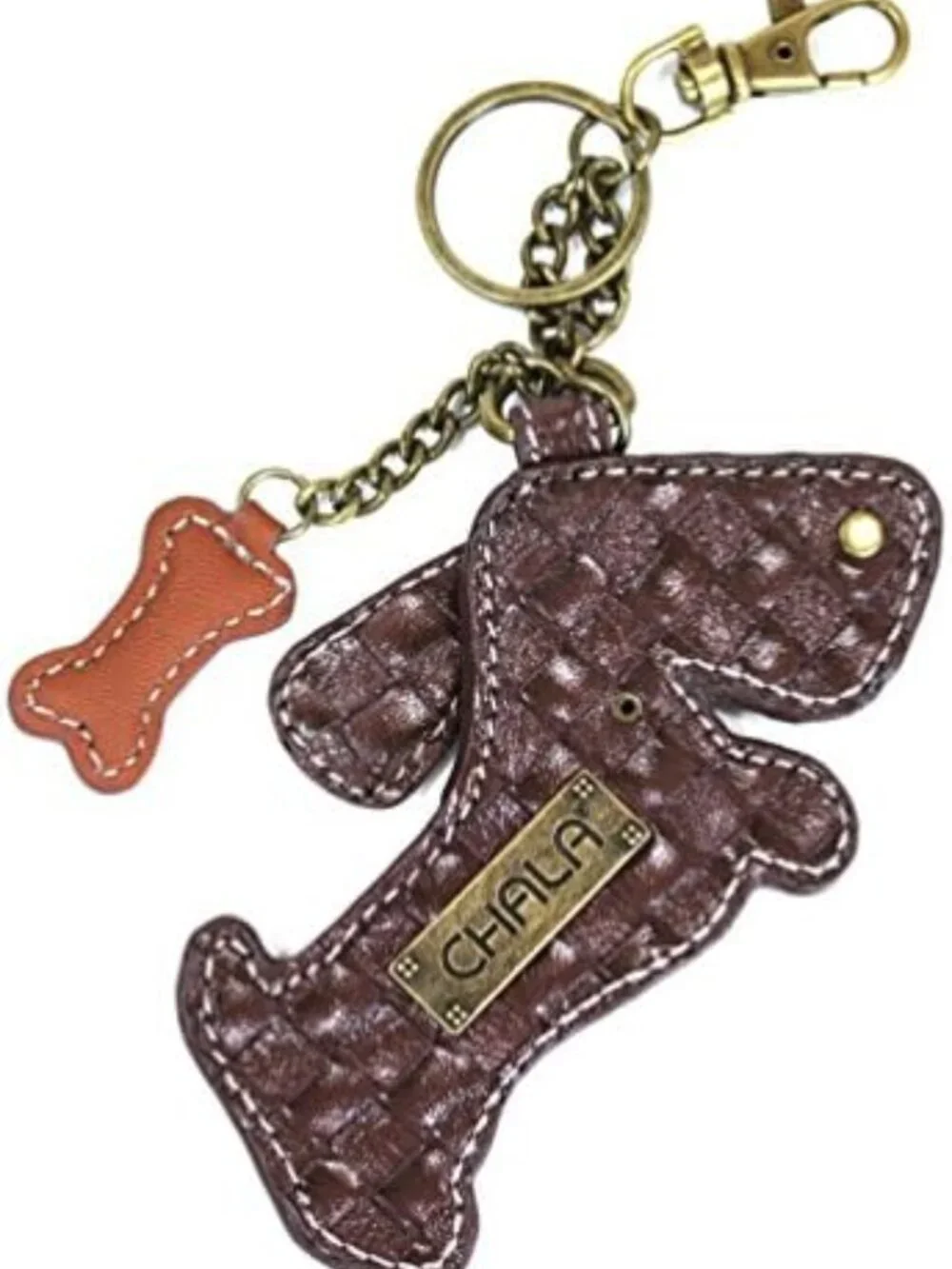 Wiener Dog Decorative Key Fob Accessory - Cute Pet Lover Gift, Unique Design